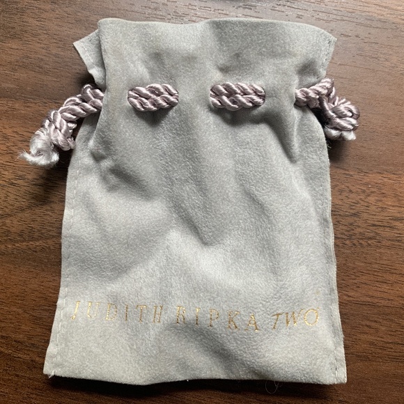 Judith Ripka JR Two Sterling Silver & 18k Gold Link Chain Bracelet - Picture 5 of 8